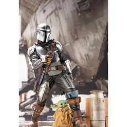 Figura The Mandalorian y el Niño ARTFX Kotobukiya Star Wars