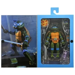 Figura Ultimate Leonardo VHS 18cm de Tortugas Ninja
