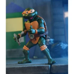Figura Ultimate Michelangelo VHS 18cm Tortugas Ninja