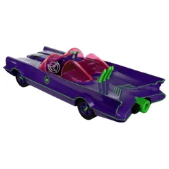 Figura Y Vehículo Batman 66 Batmobil With Joker (Gold Label) Dc Retro