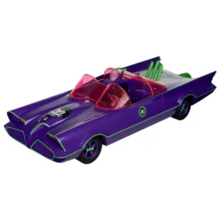 Figura Y Vehículo Batman 66 Batmobil With Joker (Gold Label) Dc Retro