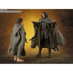 Figuras de El Señor de los Anillos de Frodo Baggins & Gollum de S.H. Figuarts