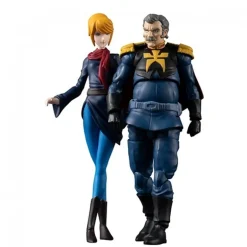 Figuras de Ramba Ral y Crowley Hamon de Mobile Suit Gundam
