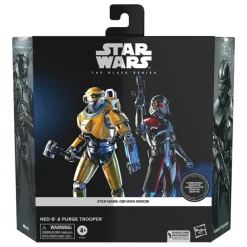 Figuras Star Wars: Obi-Wan Kenobi Black Series Ned-B & Purge Trooper Exclusive 15 Cm