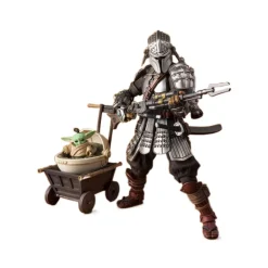 Figuras The Mandalorian y Grogu Armadura Beskar Exclusive Bandai