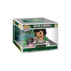 Figuras Vinyl POP Moments Baloo & Mowgli 11 cm El Libro de la Selva