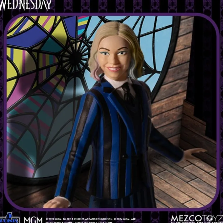 Figuras Wednesday & Enid 5 Points Mezco Toys Miércoles