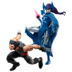 Figuras Wolverine 50Th Anniversary Marvel Legends Wolverine & Psylocke 15 Cm