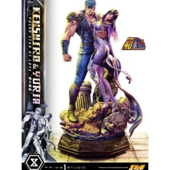 Fist of the North Star Estatua Kenshiro & Yuria Bonus Version 71 cm