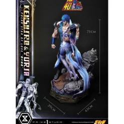 Fist of the North Star Estatua Kenshiro & Yuria Bonus Version 71 cm