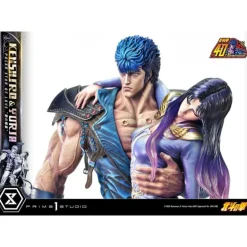 Fist of the North Star Estatua Kenshiro & Yuria Bonus Version 71 cm