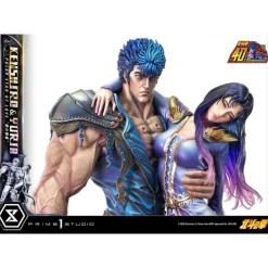 Fist of the North Star Estatua Kenshiro & Yuria Bonus Version 71 cm