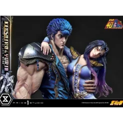 Fist of the North Star Estatua Kenshiro & Yuria Bonus Version 71 cm