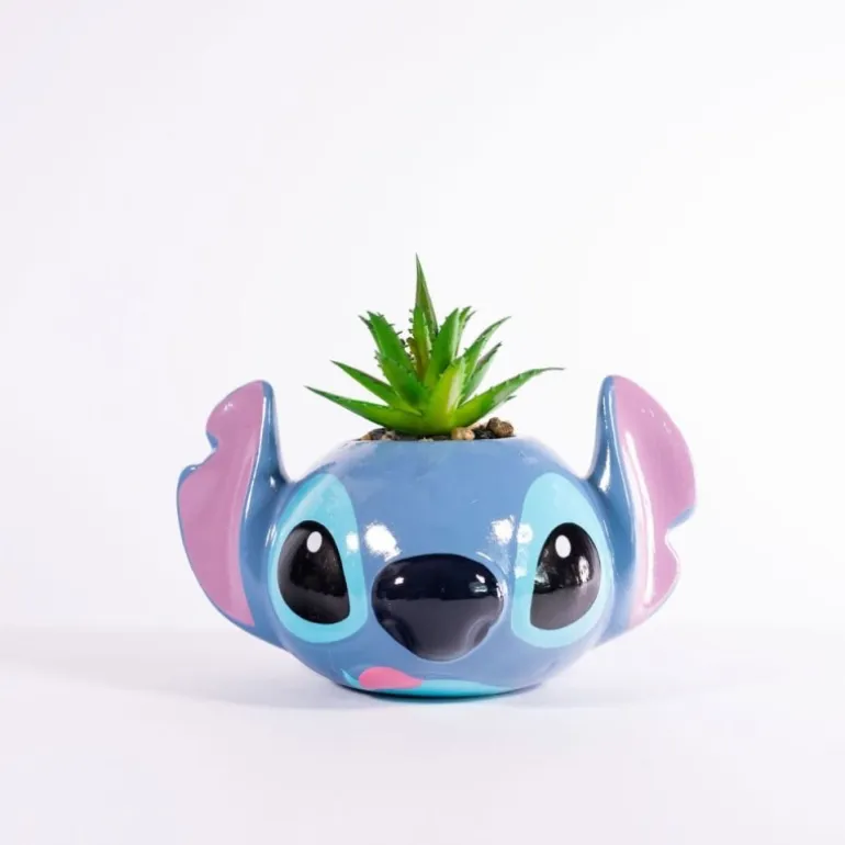Florero 3D Stitch Lilo & Stitch - Licencia Oficial