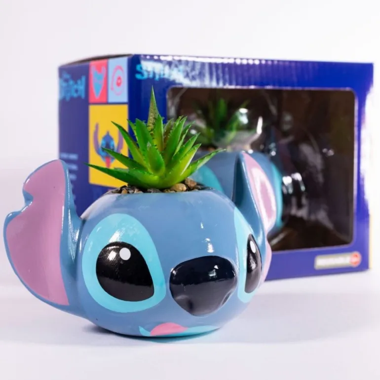 Florero 3D Stitch Lilo & Stitch - Licencia Oficial