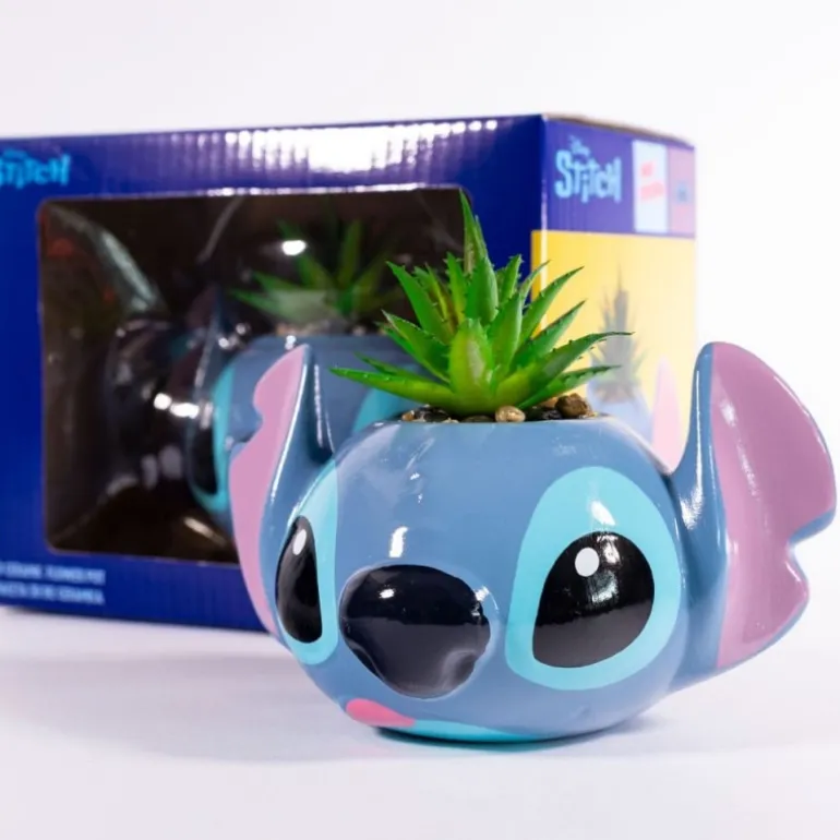 Florero 3D Stitch Lilo & Stitch - Licencia Oficial
