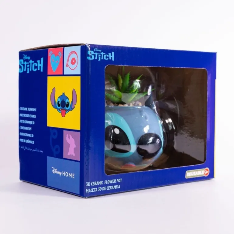 Florero 3D Stitch Lilo & Stitch - Licencia Oficial