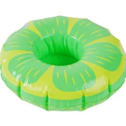 Fruta inflabe porta bebidas en 3 modelos surtidos de 20 cm