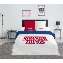 Funda Nórdica de Algodón Stranger Things 240x200cm