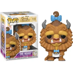 Funko Pop! Bestia con Rizos La Bella y la Bestia 30 Aniversario