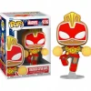 Funko Pop Capitana Marvel Navidad Galleta de Jengibre