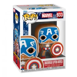 Funko Pop Capitán América Navidad Galleta de Jengibre