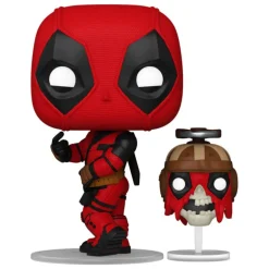 Funko POP! Deadpool y cabeza Deadpool & Wolverine