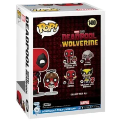 Funko POP! Deadpool y cabeza Deadpool & Wolverine