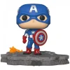 Funko Pop Deluxe Capitán América Vengadores Assemble 15 CM