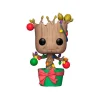 Funko Pop! Groot Edición Navidad con adornos y luces