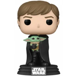 Funko Pop! Luke Skywalker con Baby Yoda The Mandalorian