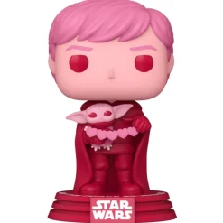 Funko Pop! Luke y Grogu Especial San Valentin Mandalorian