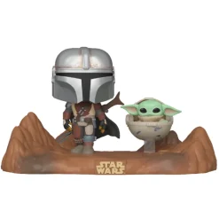 Funko Pop! Moments Mandalorian con Baby Yoda