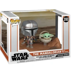 Funko Pop! Moments Mandalorian con Baby Yoda