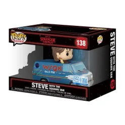 Funko Pop! Rides Deluxe Steve with Squawk Van Stranger Things