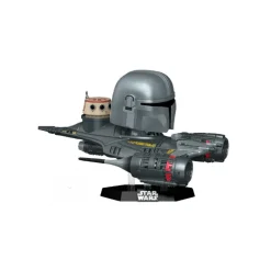 Funko Pop Rides Mandaloriano en N-1 Starfighter