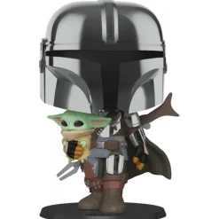 Funko Pop! The Mandalorian con Baby Yoda 25 cm