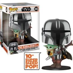 Funko Pop! The Mandalorian con Baby Yoda 25 cm