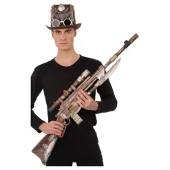 Fusil o Rifle de Asalto Steampunk de 108 cm