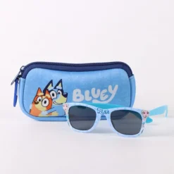 Gafas de Sol Bluey con Funda y Diseño Infantil