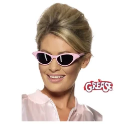 Gafas de Sol Rock and Roll de Grease rosa