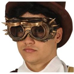 Gafas Steampunk Doradas