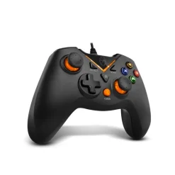 Gamepad Krom Key Negro/Naranja