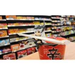 Goddess of Victory: Nikke Estatua PVC Cup Noodle Holder Snow White 10 cm