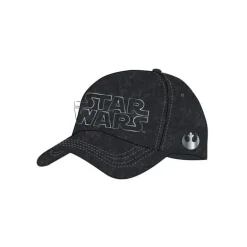 Gorra Béisbol Star Wars Logo Plateado - Algodón