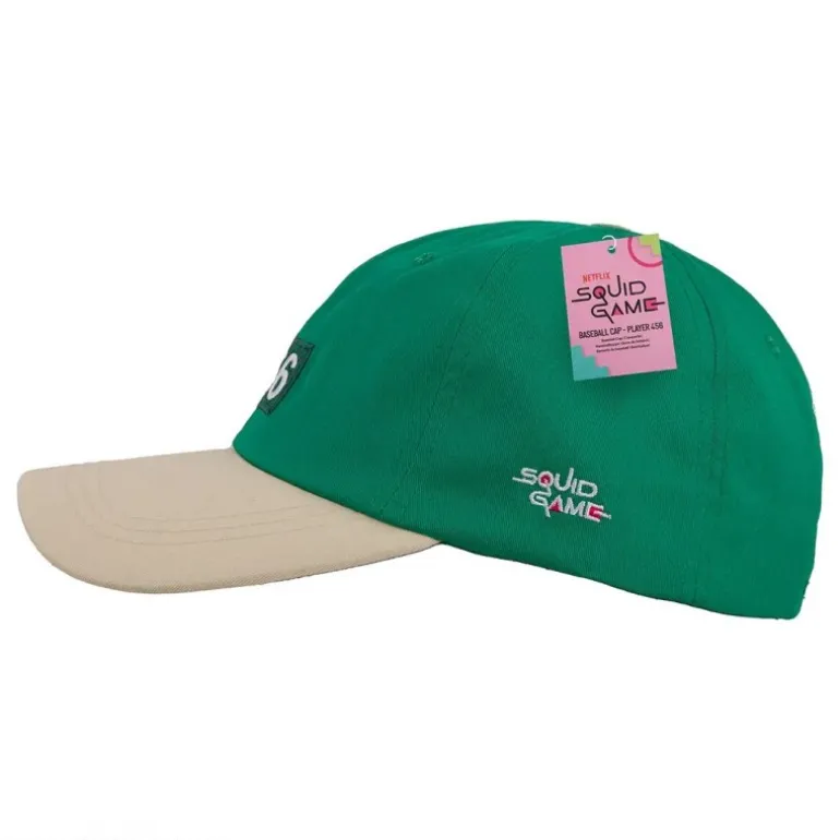 Gorra de Jugador 456 - Squid Game, Medidas: 23x18x11cm