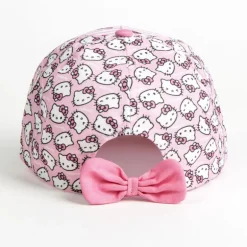 Gorra de Visera Curva Hello Kitty