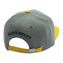 Gorra Harry Potter Snapback Gris y Amarillo Hufflepuff