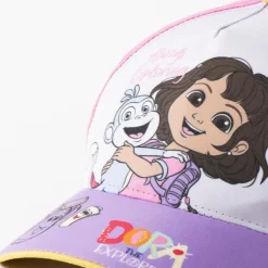 Gorra Infantil Dora la Exploradora 53 cm Algodón y Poliéster