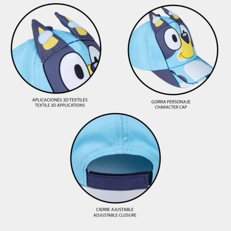 Gorra Infantil Premium Bluey